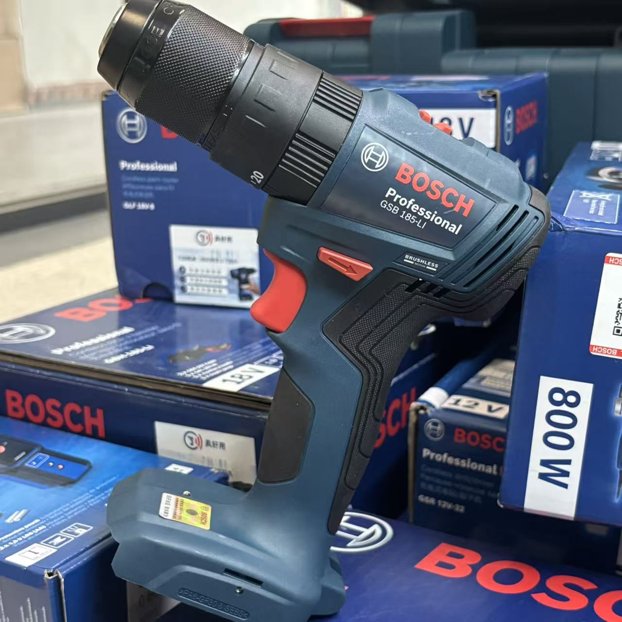 Bosch Drill Gsb 18V - Taladro de impacto inalámbrico Bosch GSB
