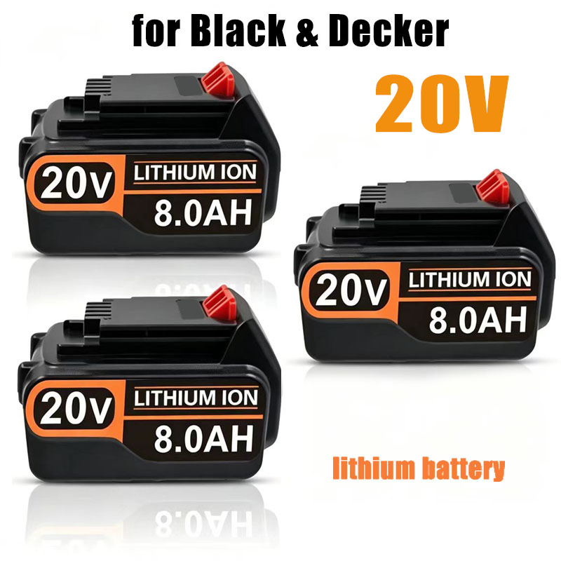 Black+Decker Tool Cordless - Batería de Repuesto de 20V 3.0Ah
