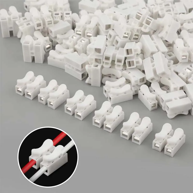 Push Fit Connector - 50 Conectores Eléctricos de Empuje Rápido