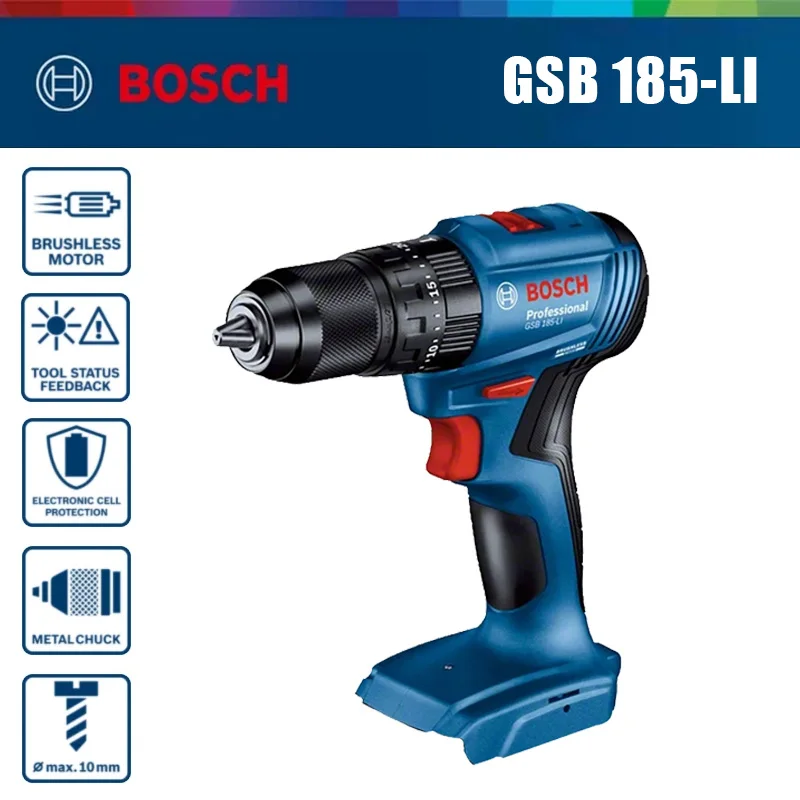 Taladro de impacto inalámbrico - Bosch Drill Gsb 18V reseña y precio