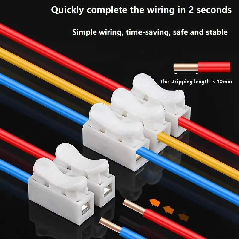 50 Conectores Eléctricos de Em - Push Fit Connector reseña y precio